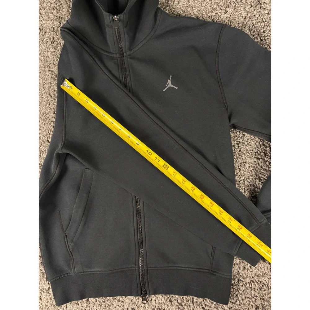 Jordan Sport Dri-FIT Mens Full Zip Hoodie Black Jumpman Sweatshirt XS